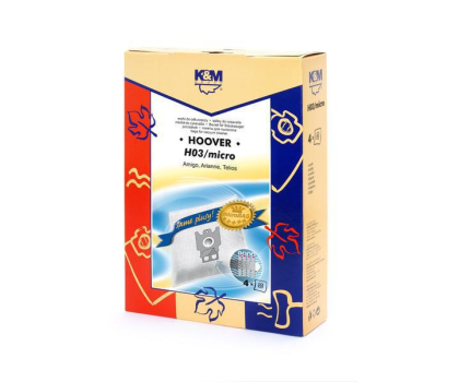 Akcesoria do odkurzaczy K&M Hoover H03 micro Worki do odkurzaczy 4 szt.
